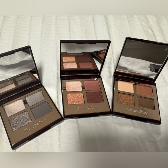 5 piece bundle. Charlotte Eyeshadow Palettes, mascara and a CT lipstick